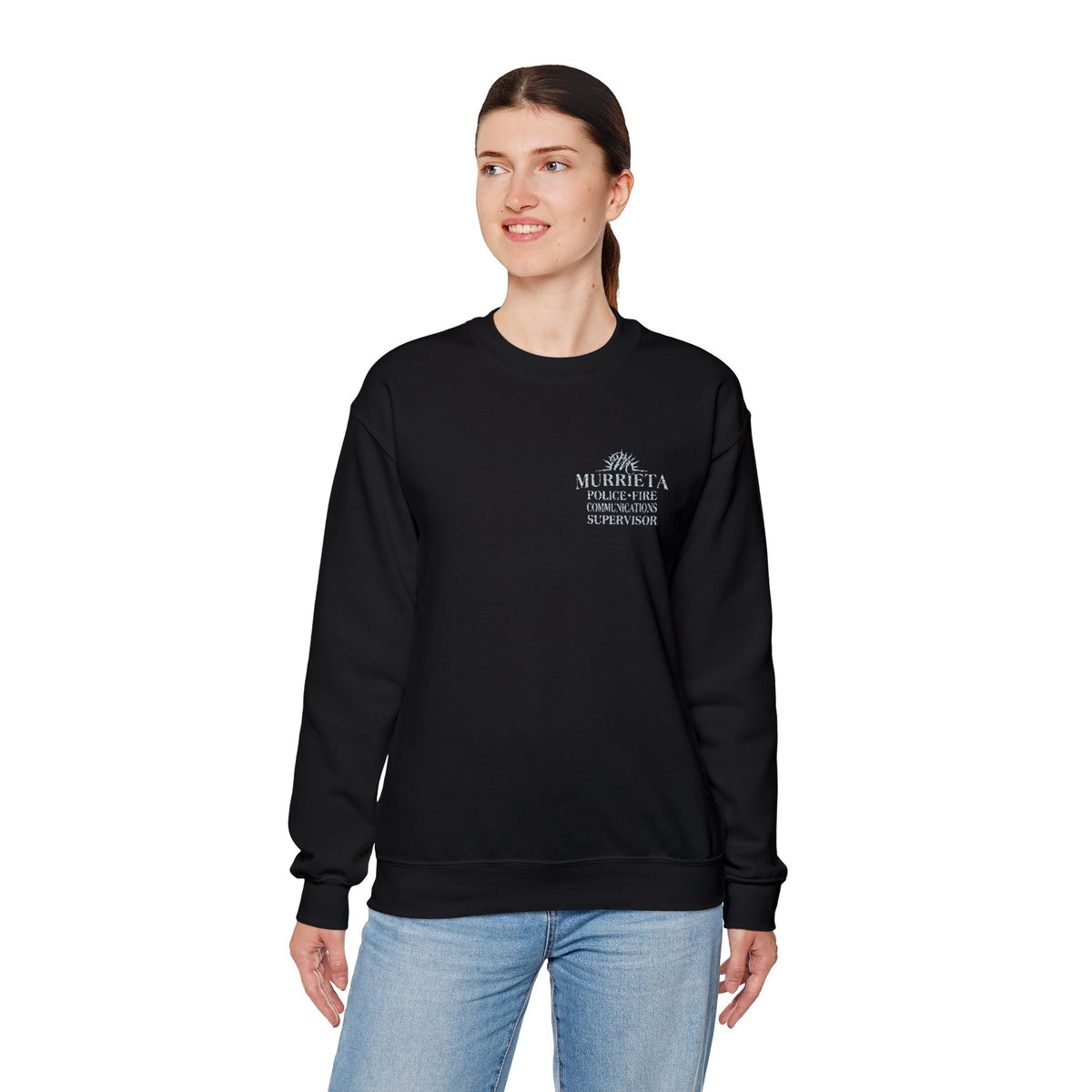MPD SUPERVISOR Unisex Embroirderd Logo Crewneck Sweatshirt
