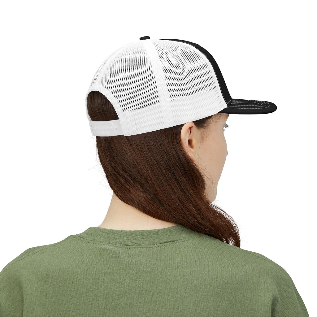 Crew Heart Snapback Trucker Cap — Embroidered Bachelorette Hat