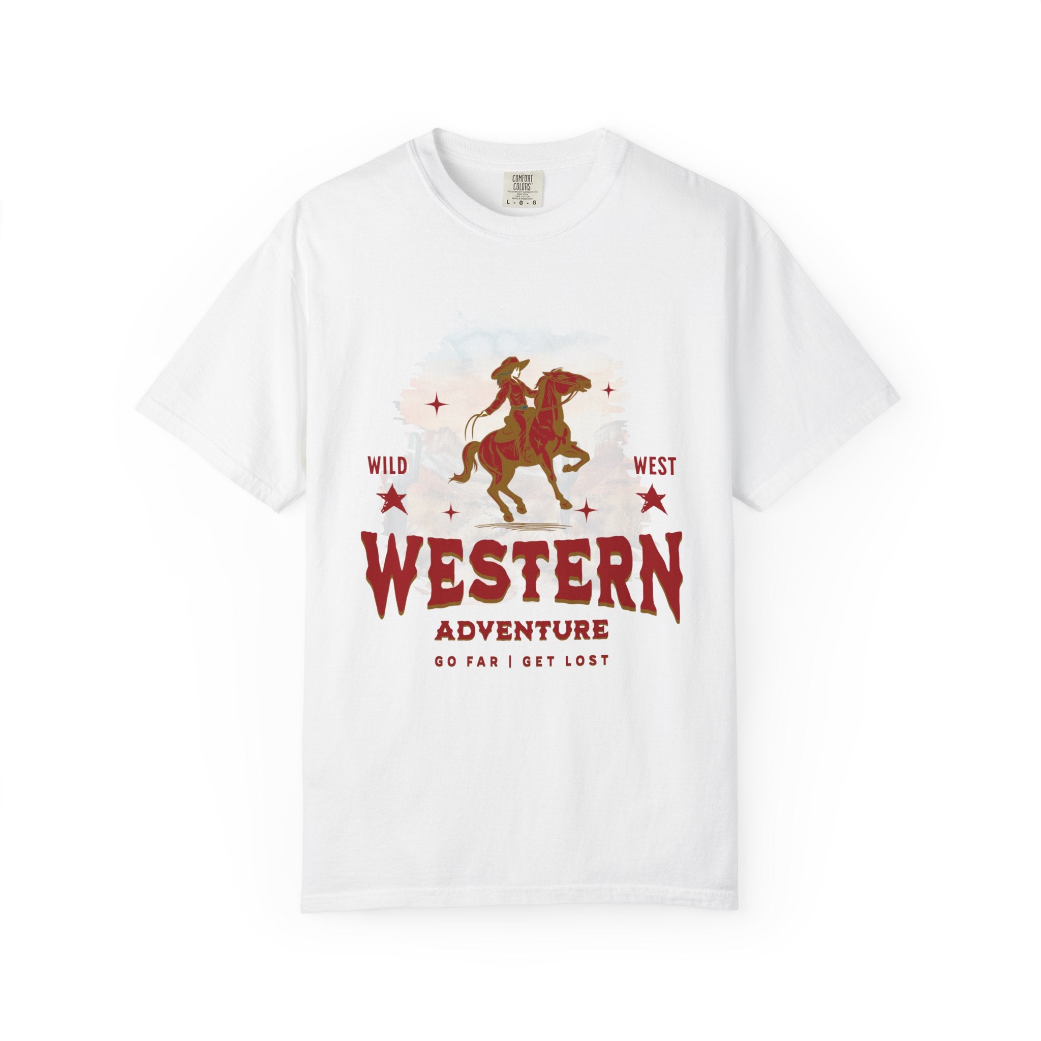 Retro Western Adventure T-shirt — Adventure Graphic Tee