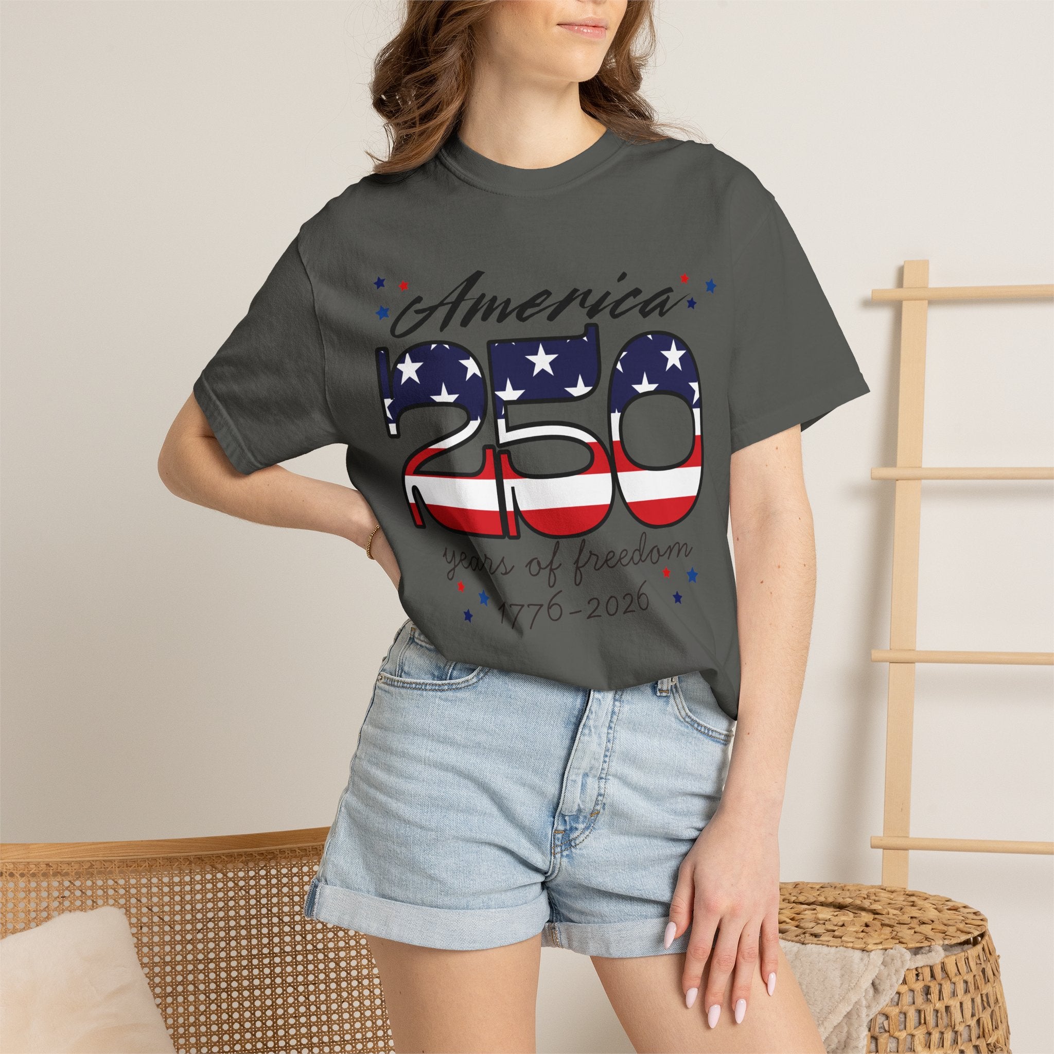 America 250 years of freedom T-Shirt | 1776-2026 American Flag Patriotic