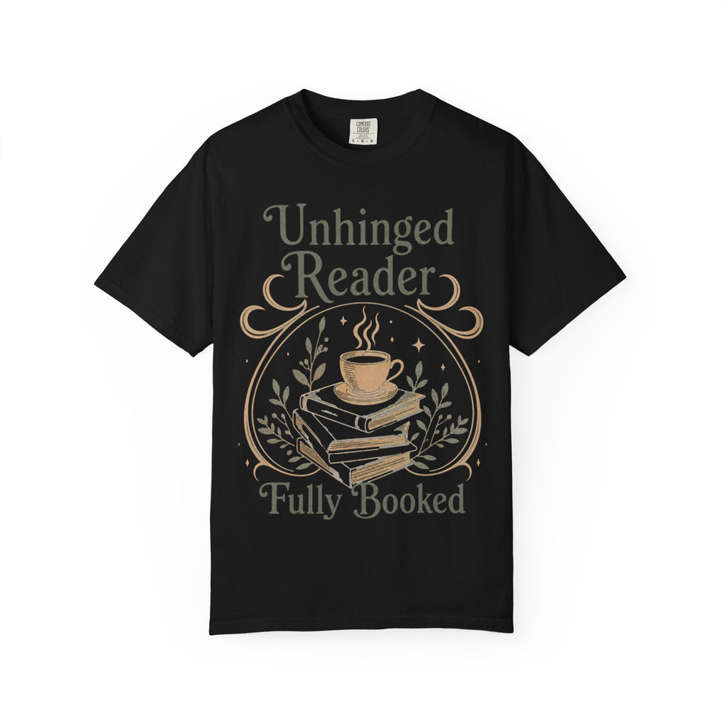 Unhinged Reader T-Shirt — Fully Booked Literary Tee