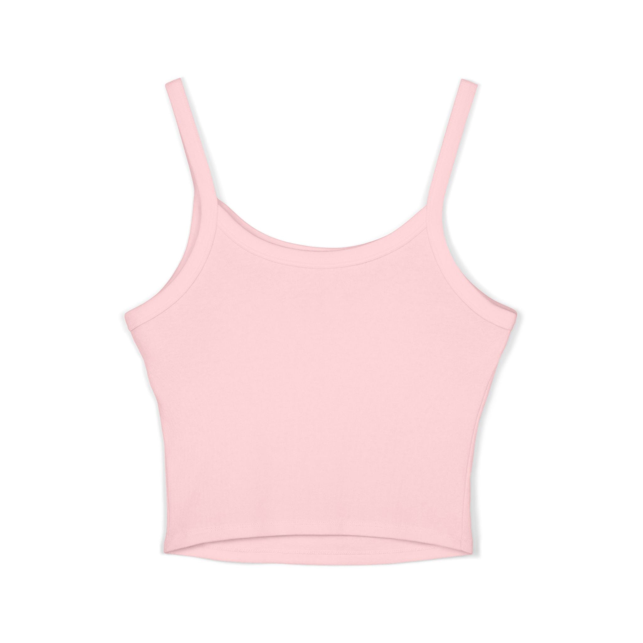 Bridesmaid Crop Tank — Bridal Party Spaghetti Strap Top