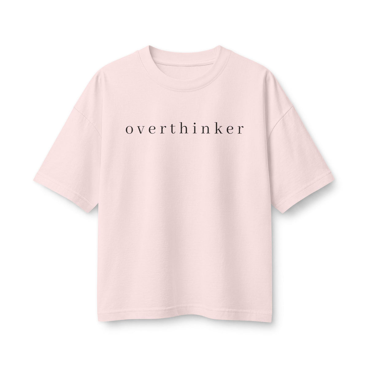 Overthinker Graphic Tee — Women’s Casual Minimalist T-Shirt