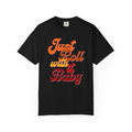 Just Roll With It Baby T-Shirt — Retro Script Tee