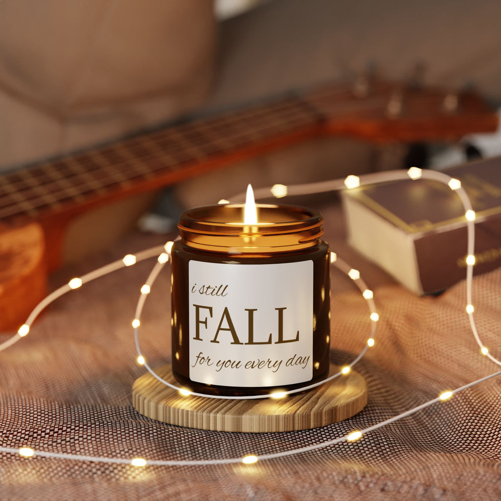 I Still Fall For You Every Day Candle | Amber Jar Soy Candle
