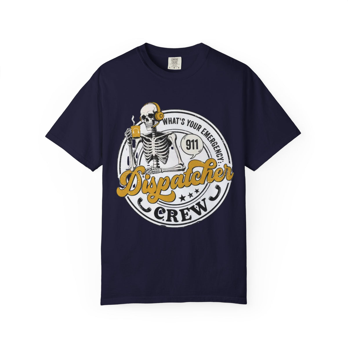 911 Dispatch Crew T-Shirt — Emergency Dispatcher Tee