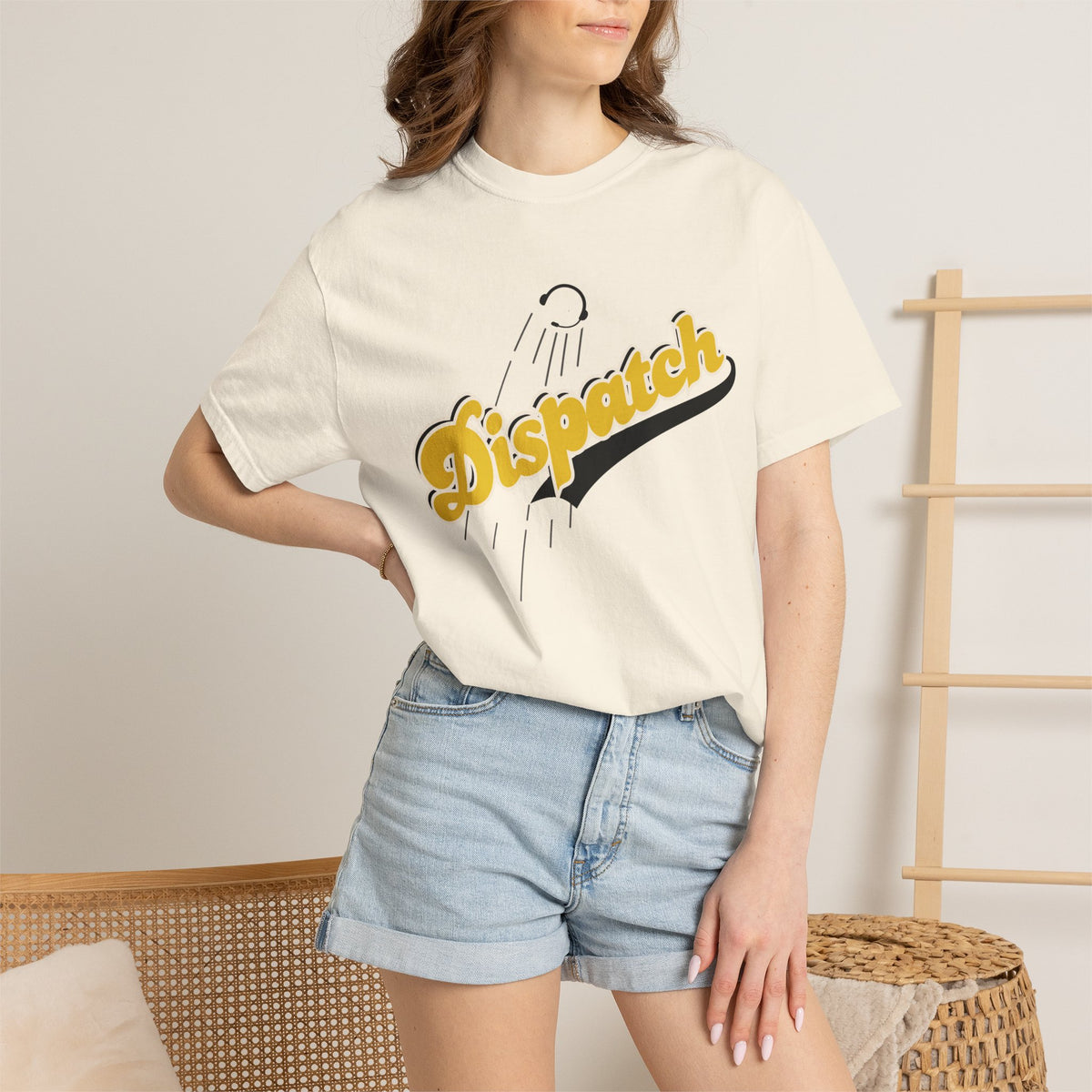 911 Dispatcher Baseball Tee — Nostalgic Team Spirit T-Shirt
