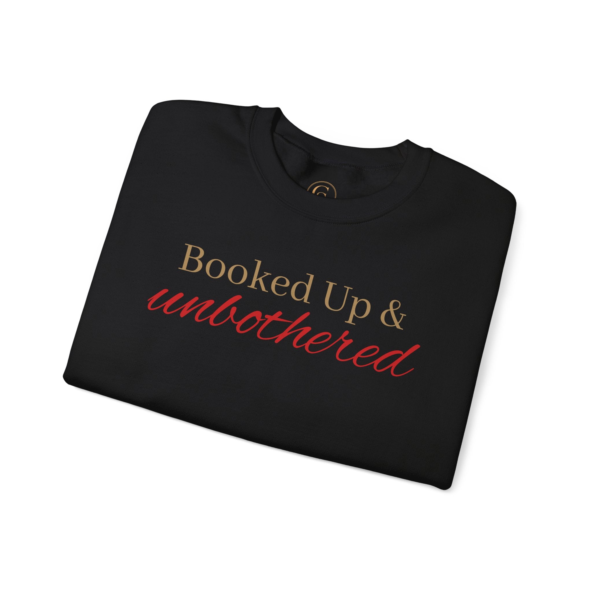 Booked Up & Unbothered Crewneck Sweatshirt