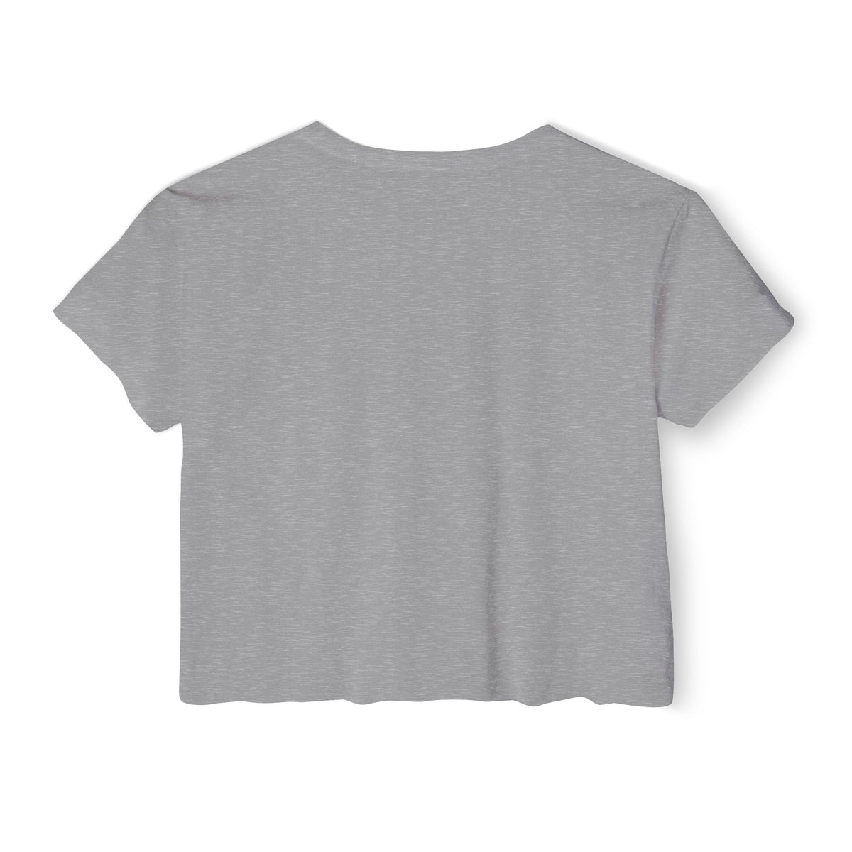 Crop Top — "Just a Little Anxious" Funny Mental Health Festival Shirt