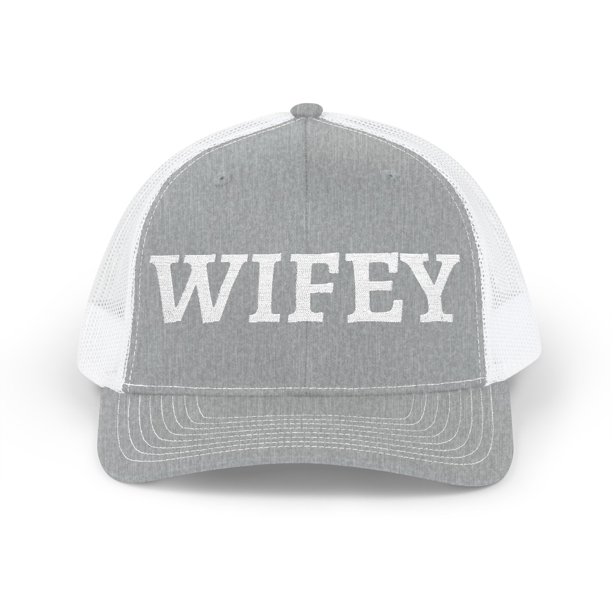 Wifey Trucker Hat – Embroidered Snapback Cap for Brides, Bachelorette & Newlyweds