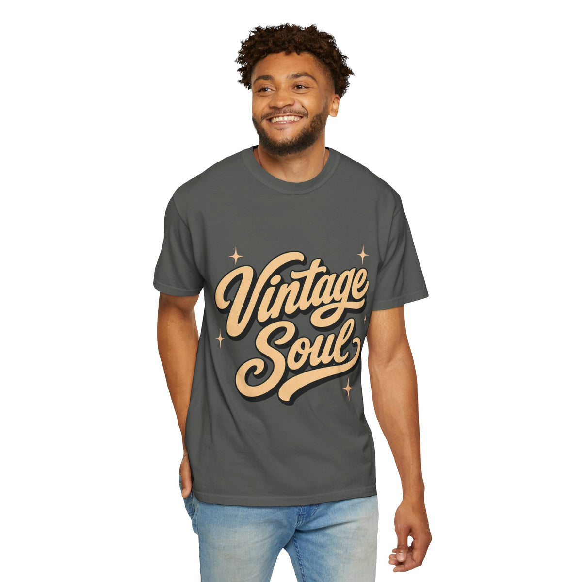 Vintage Soul T-Shirt | Retro Script Typography