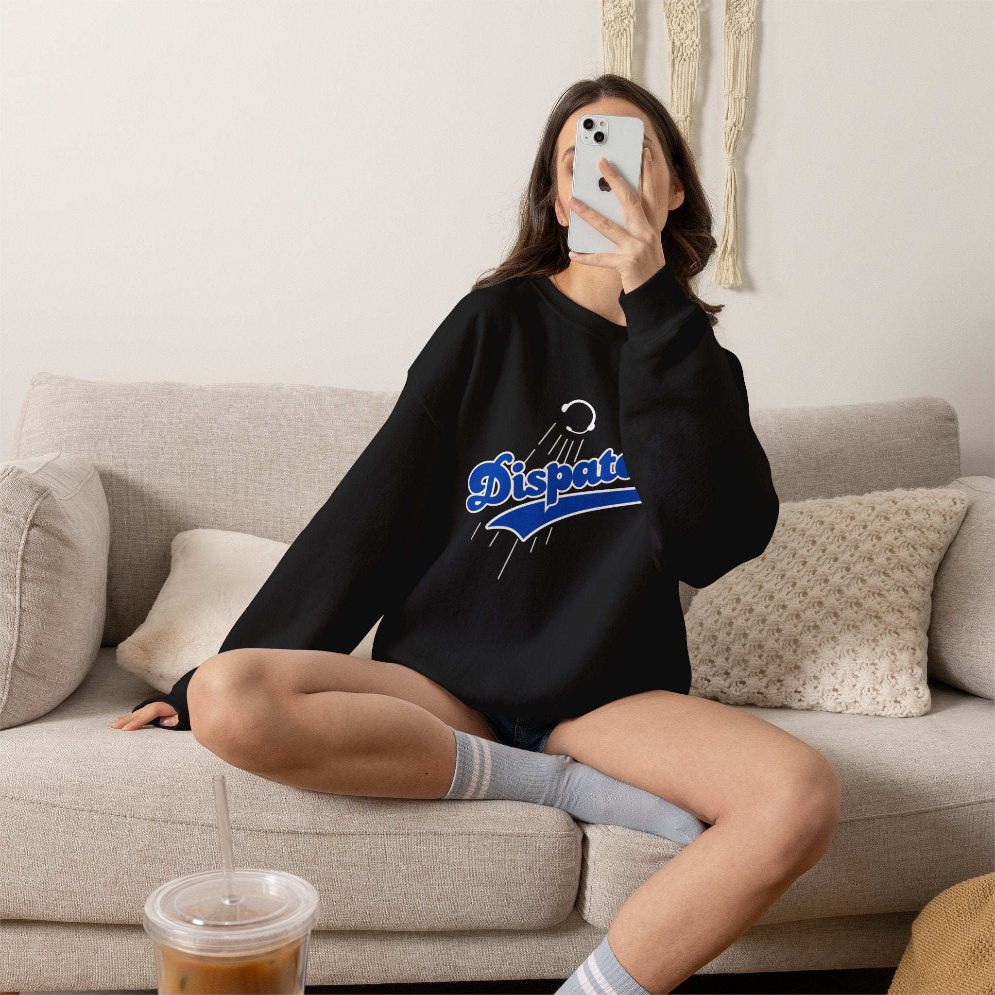 Dispatch Script Crewneck Sweatshirt