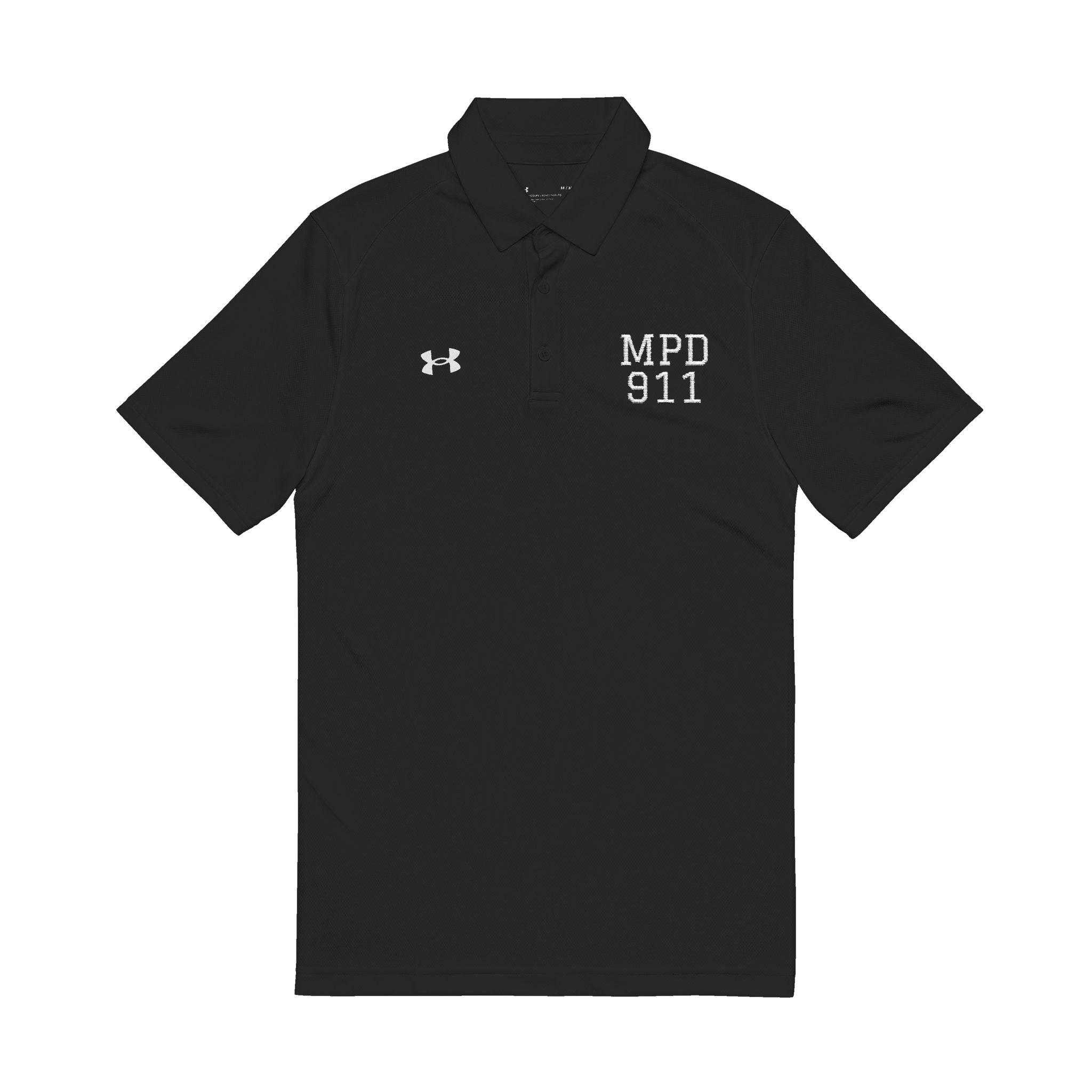 MPD 911 Embroidered Polo Shirt — Men's Tactical Police Polo