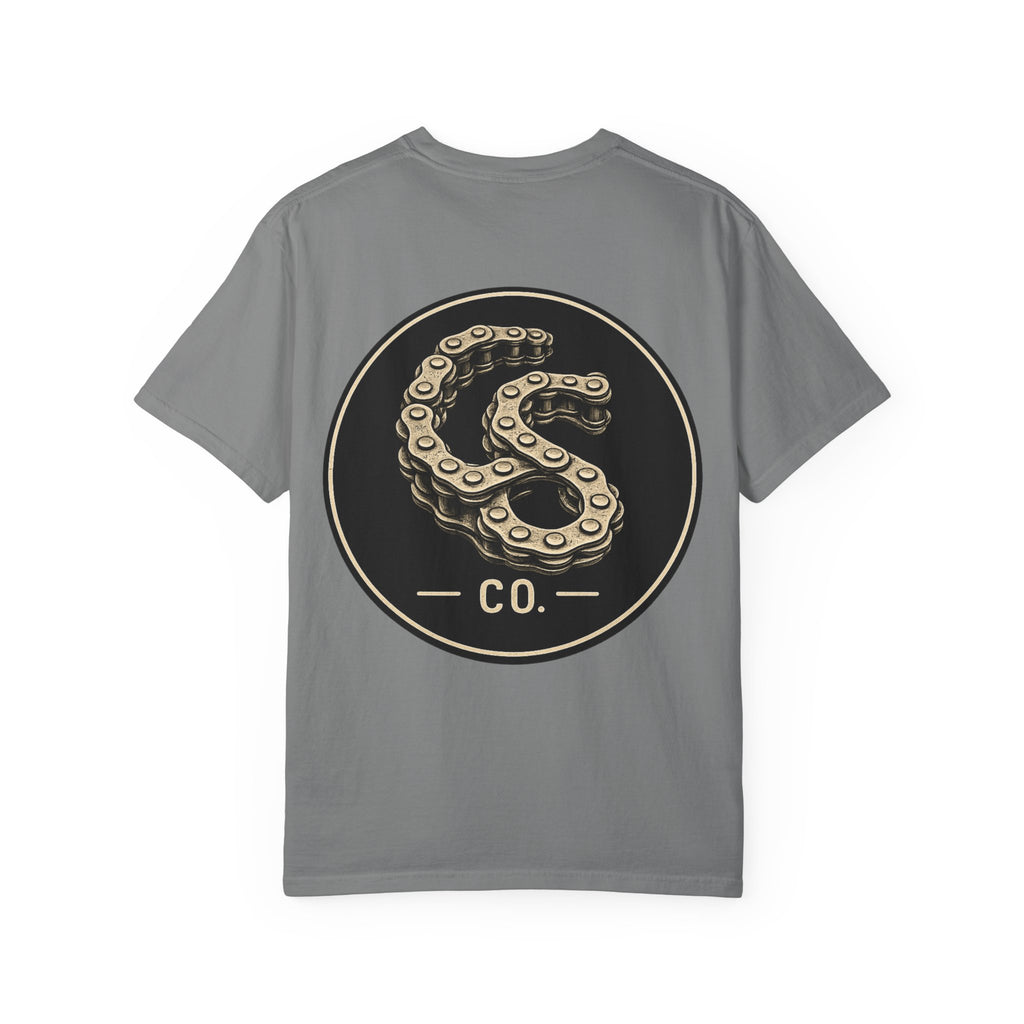 Collected Soul Chain Link Co. Vintage Bike Chain Logo T‑Shirt