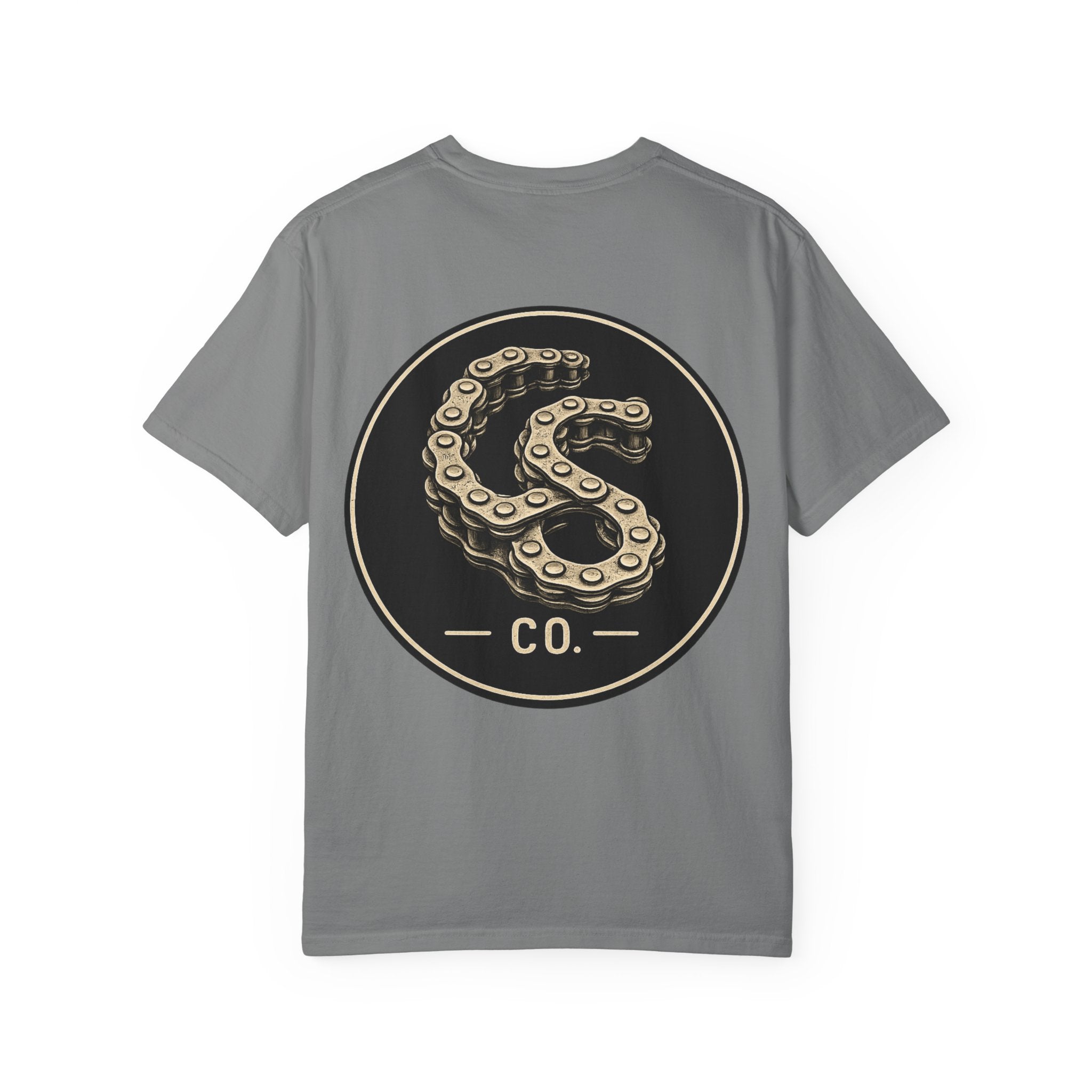 Collected Soul Chain Link Co. Vintage Bike Chain Logo T‑Shirt