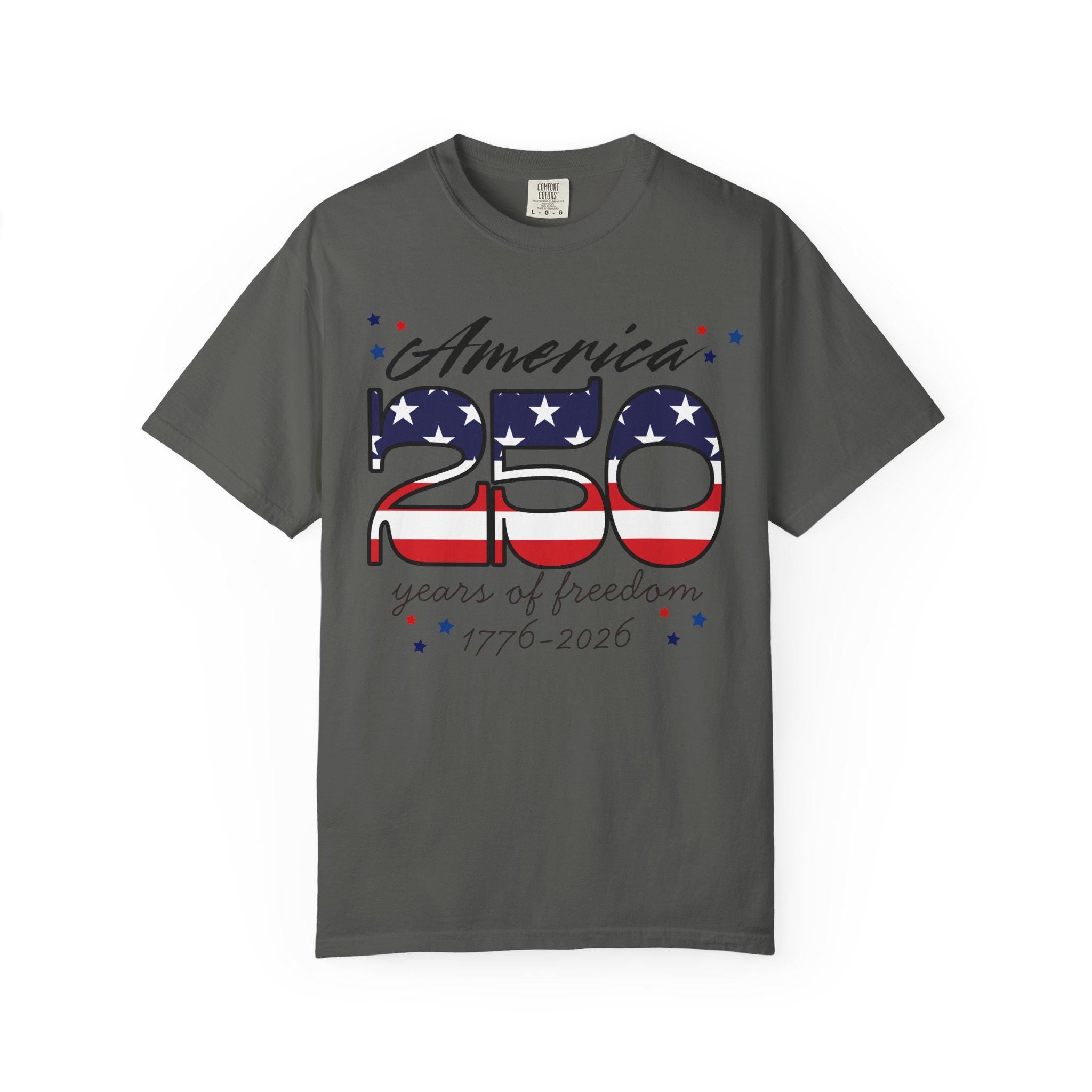 America 250 years of freedom T-Shirt | 1776-2026 American Flag Patriotic