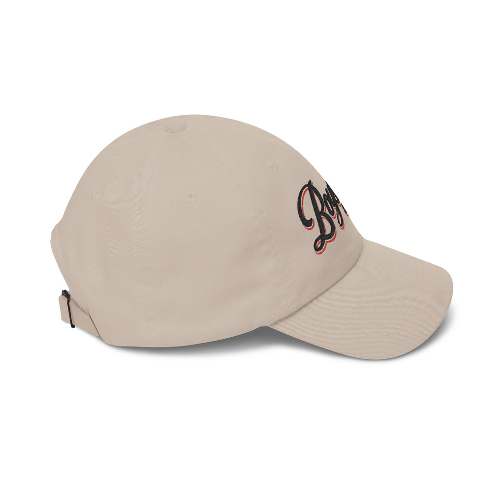 Dad Cap — "Boys Lie" Script Embroidered Baseball Hat