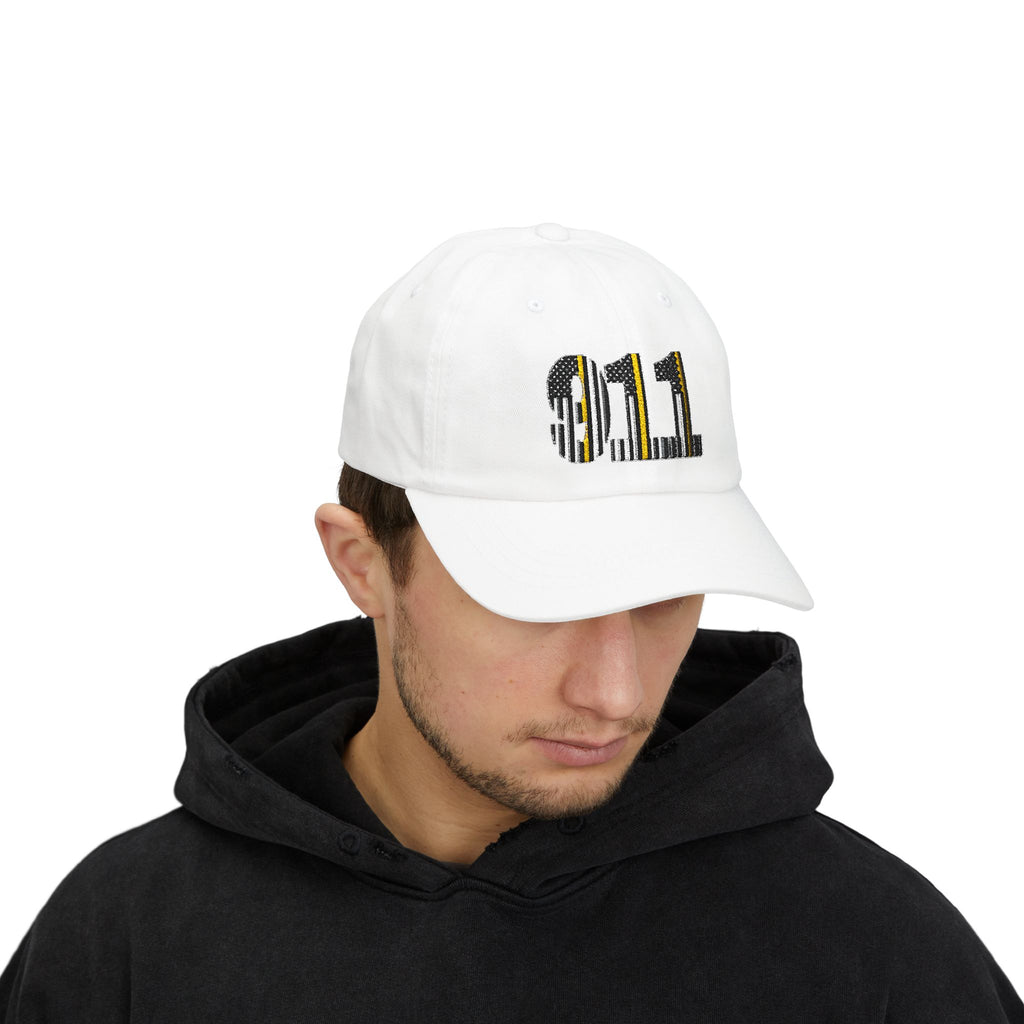 911 THIN GOLD LINE FLAG CAP | DISPATCHER GEAR