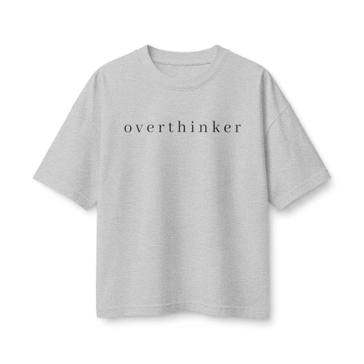 Overthinker Graphic Tee — Women’s Casual Minimalist T-Shirt