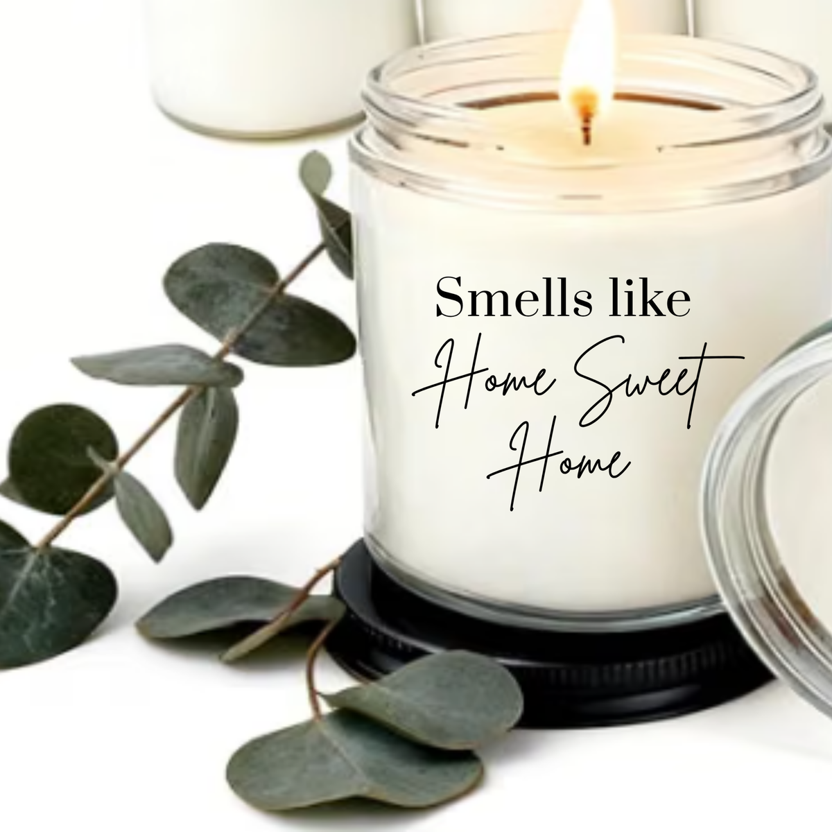 Eucalyptus Scented Message Candle, 8 oz with Gift Box