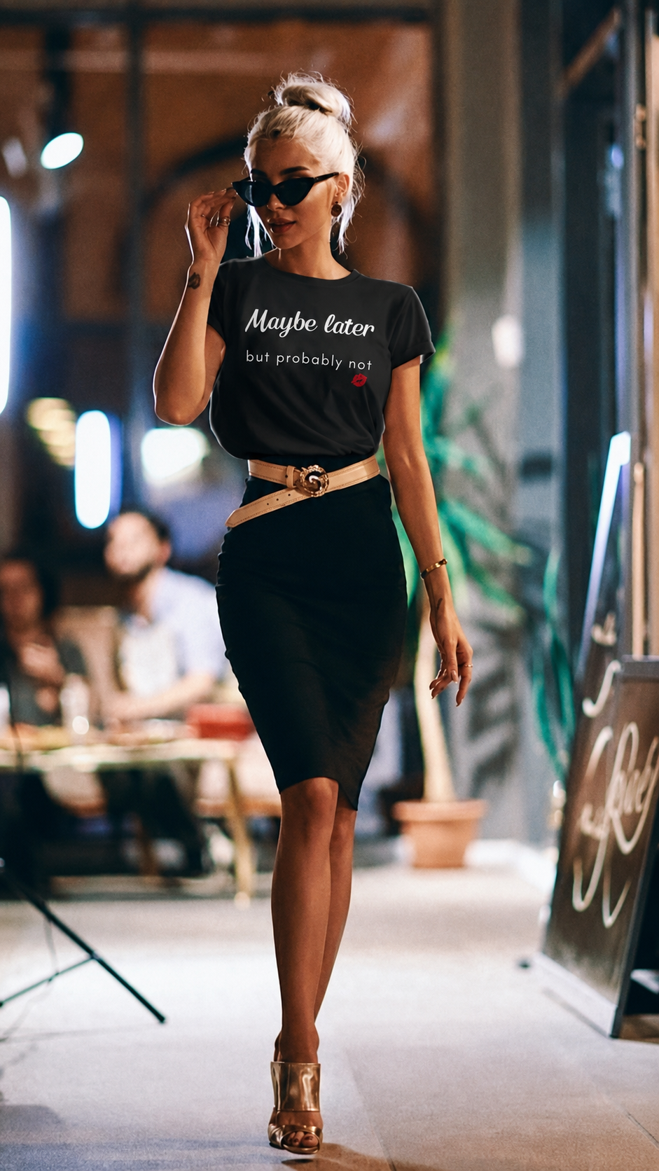 Maybe Later But Probably Not Tee