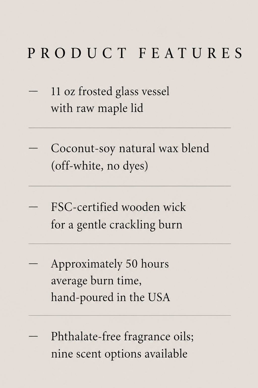 Love You Frosted Glass Candle – 11oz Scented Gift Candle