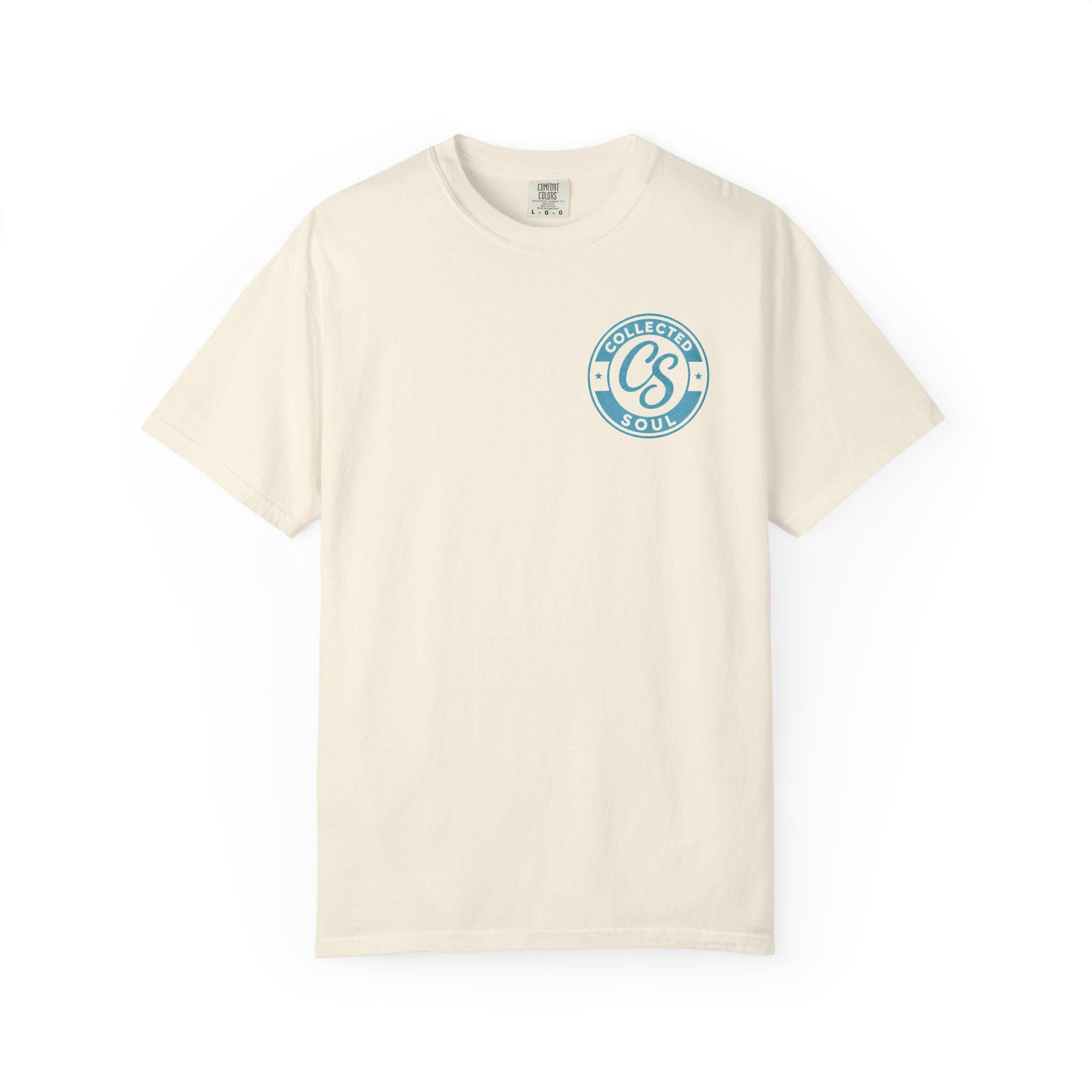 Sunset Beach Motorcycle T-Shirt | Pier Sunset Bike Graphic