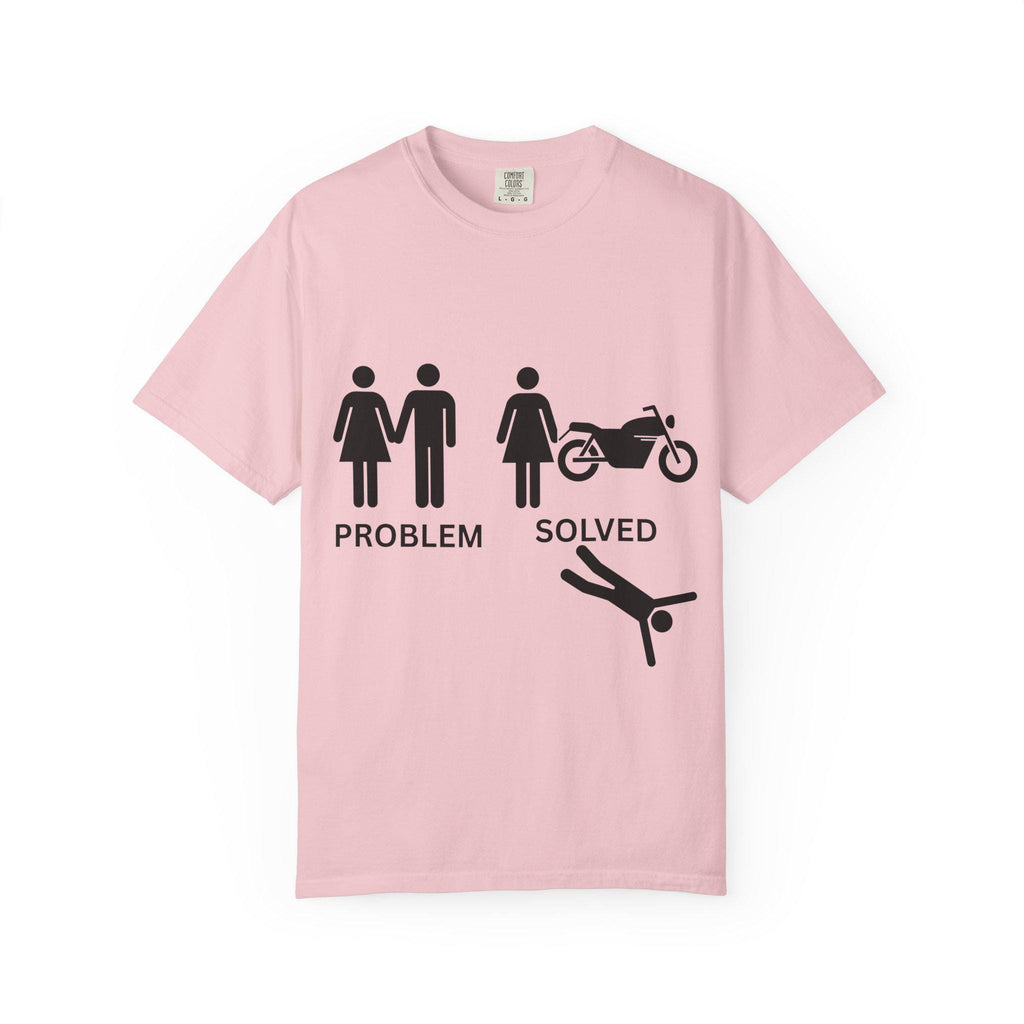 Problem Solved Motorcycle Graphic Tee