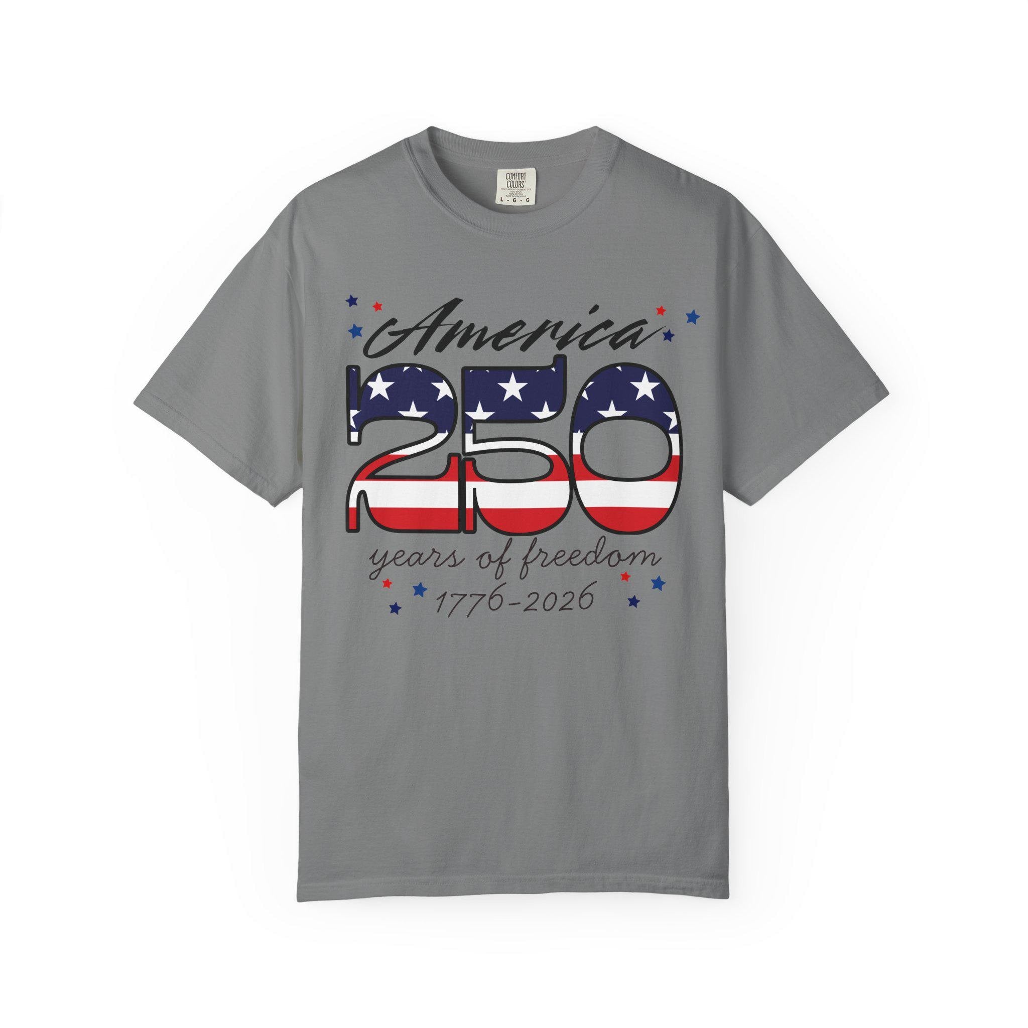 America 250 years of freedom T-Shirt | 1776-2026 American Flag Patriotic