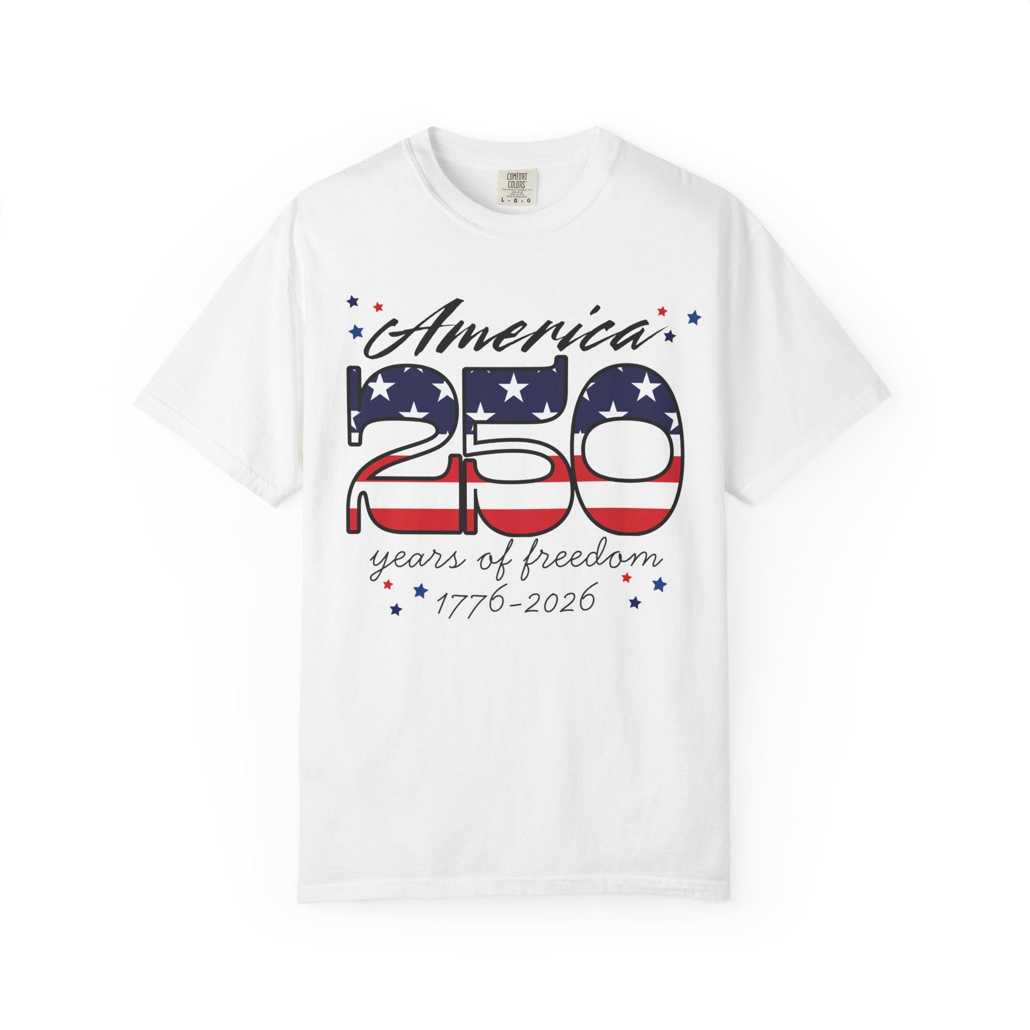America 250 years of freedom T-Shirt | 1776-2026 American Flag Patriotic