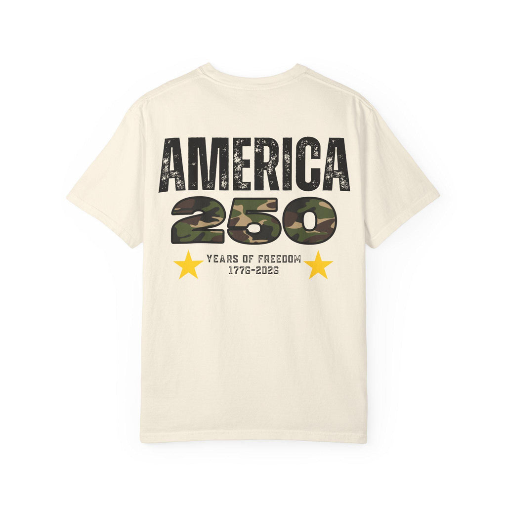 America 250th Anniversary T-Shirt, Freedom Isn't Free Patriotic Tee, 1776-2026