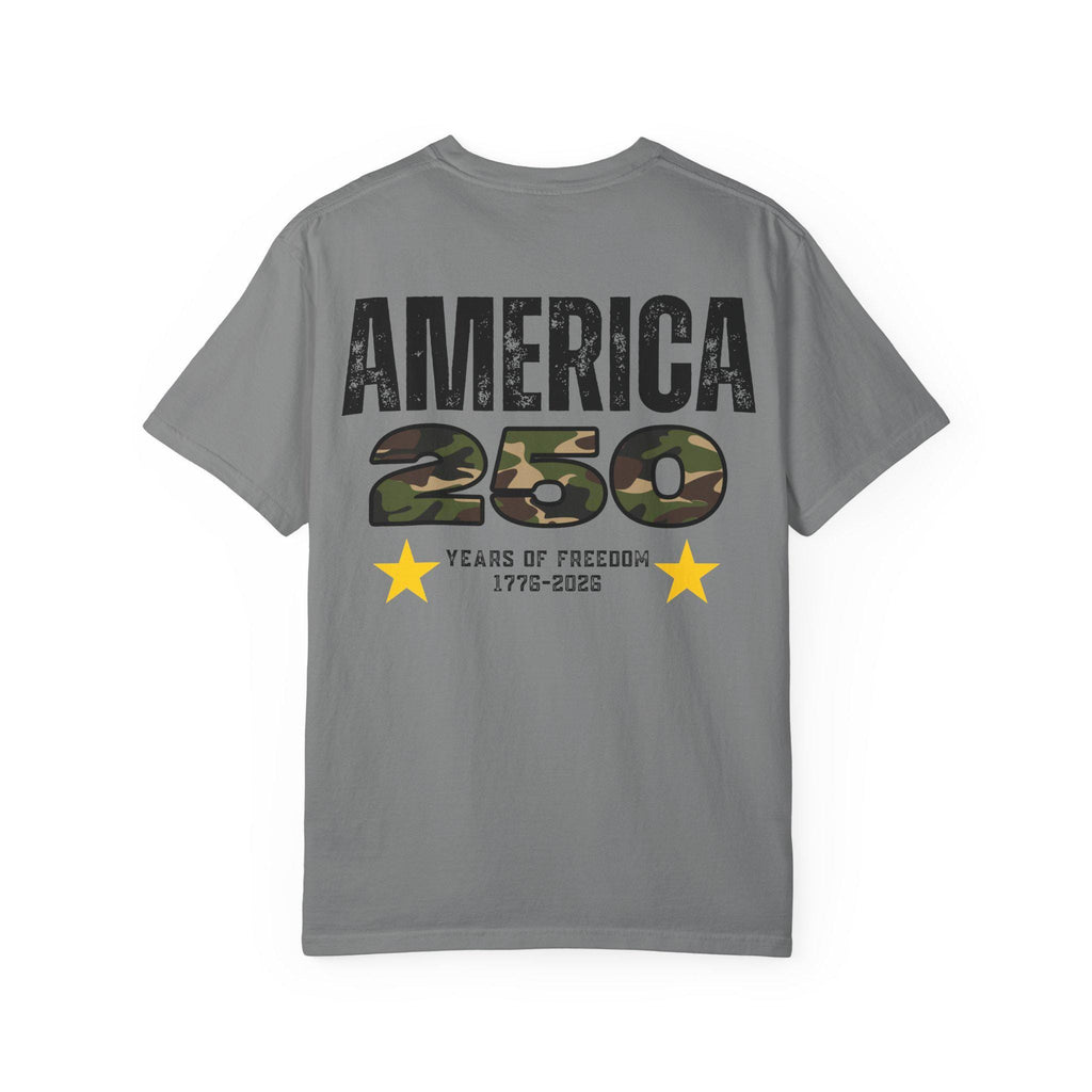 America 250th Anniversary T-Shirt, Freedom Isn't Free Patriotic Tee, 1776-2026