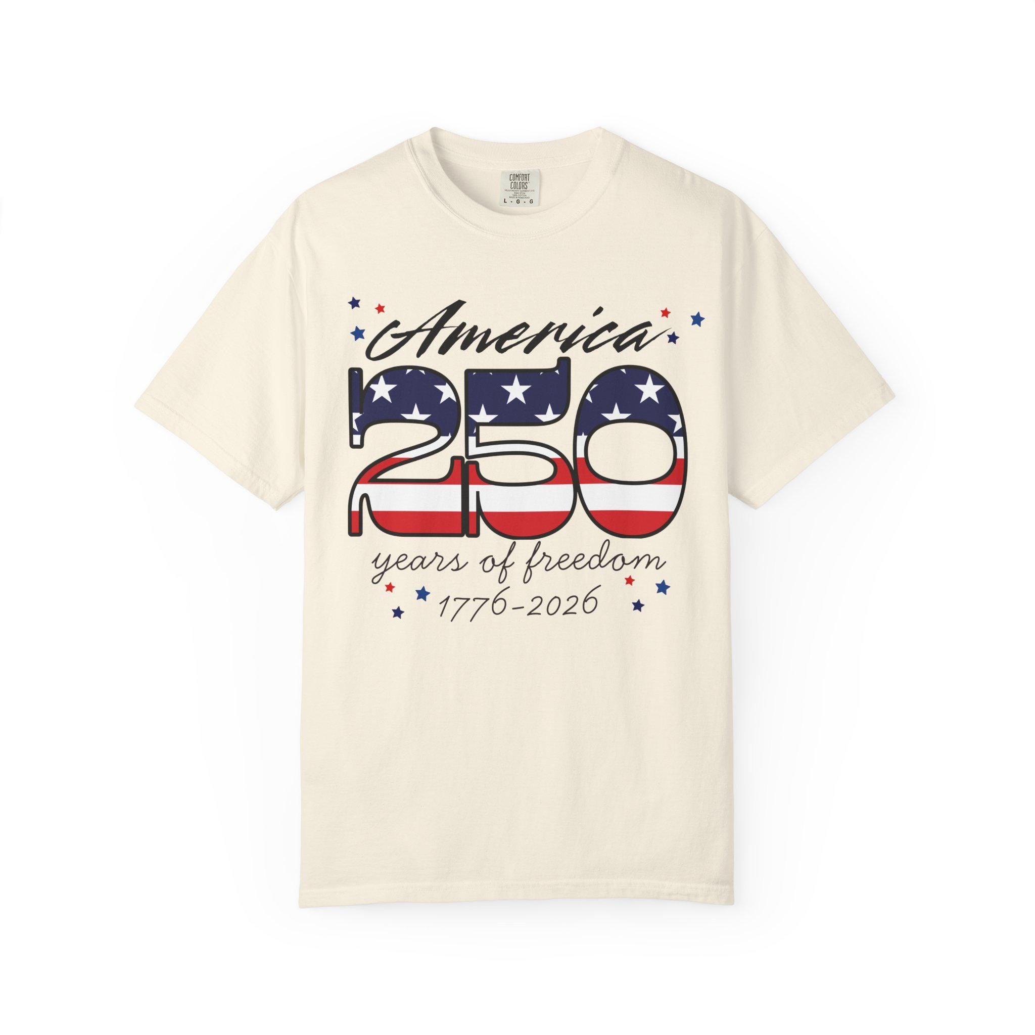 America 250 years of freedom T-Shirt | 1776-2026 American Flag Patriotic