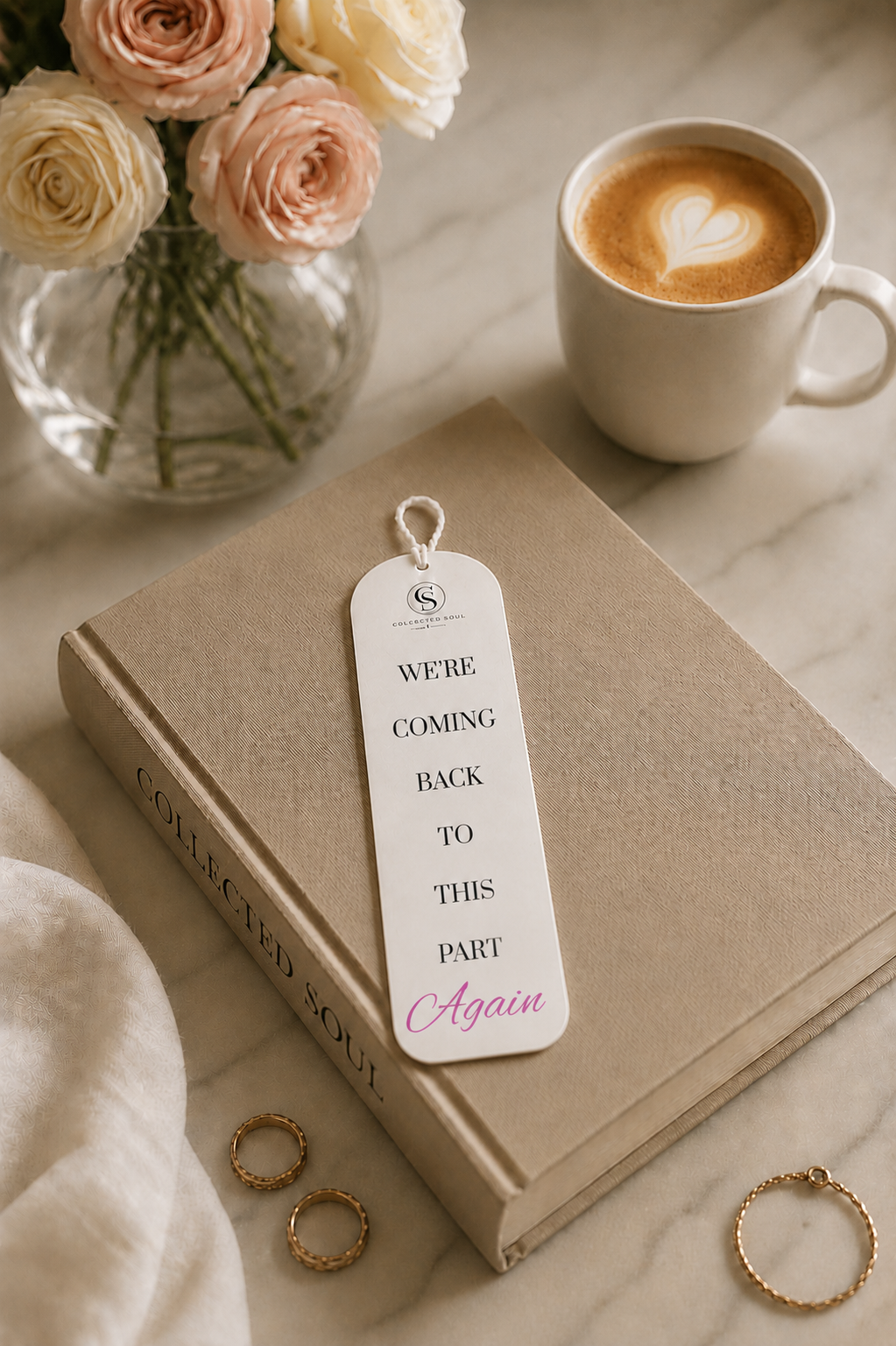 We're Coming Back to This Part Again — Metal Bookmark