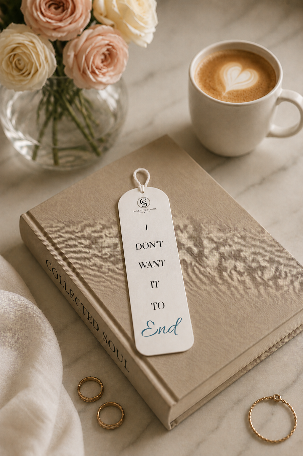 I Don't Want It to End — Metal Bookmark