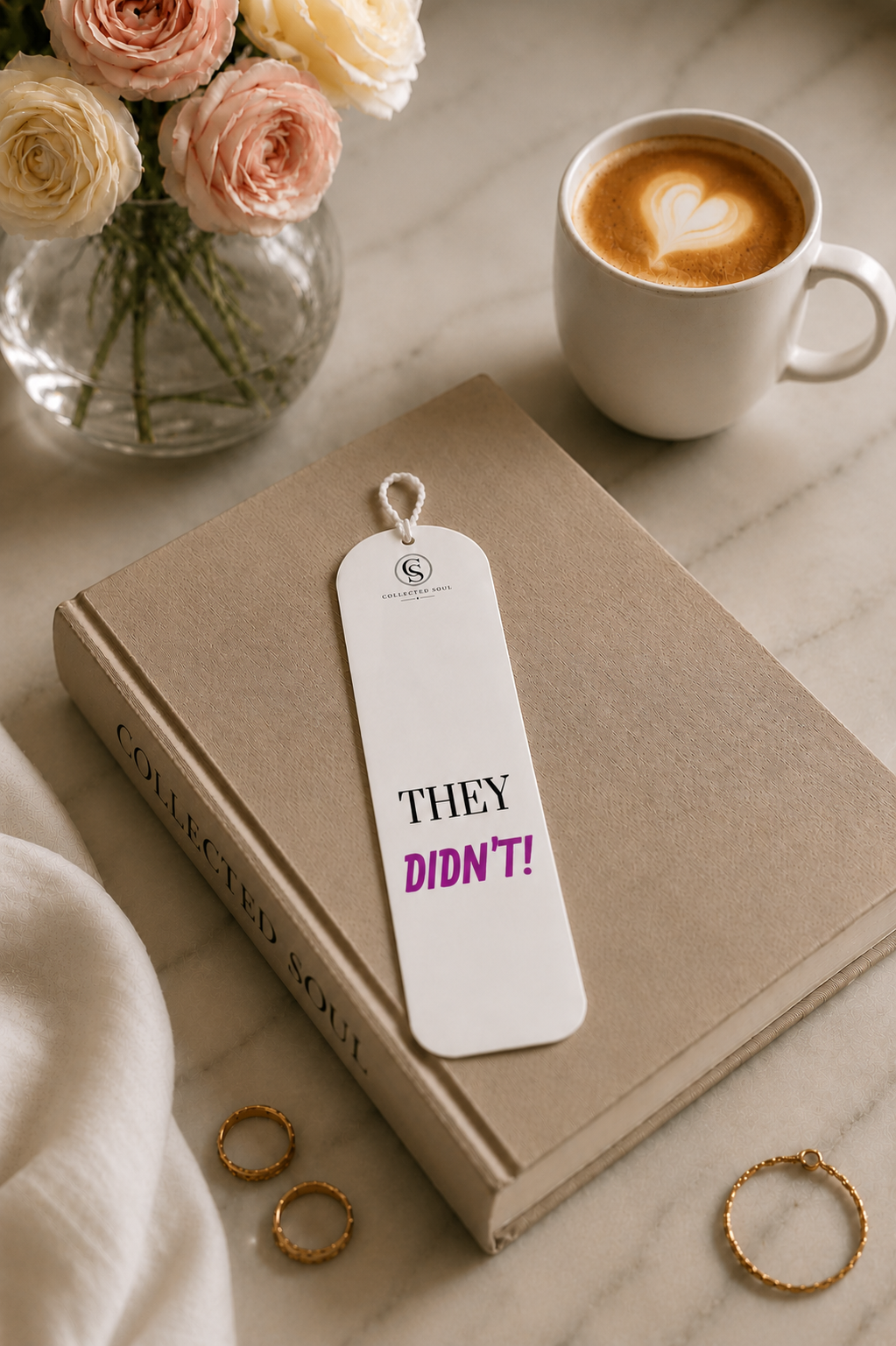 They DIDN'T! — Metal Bookmark
