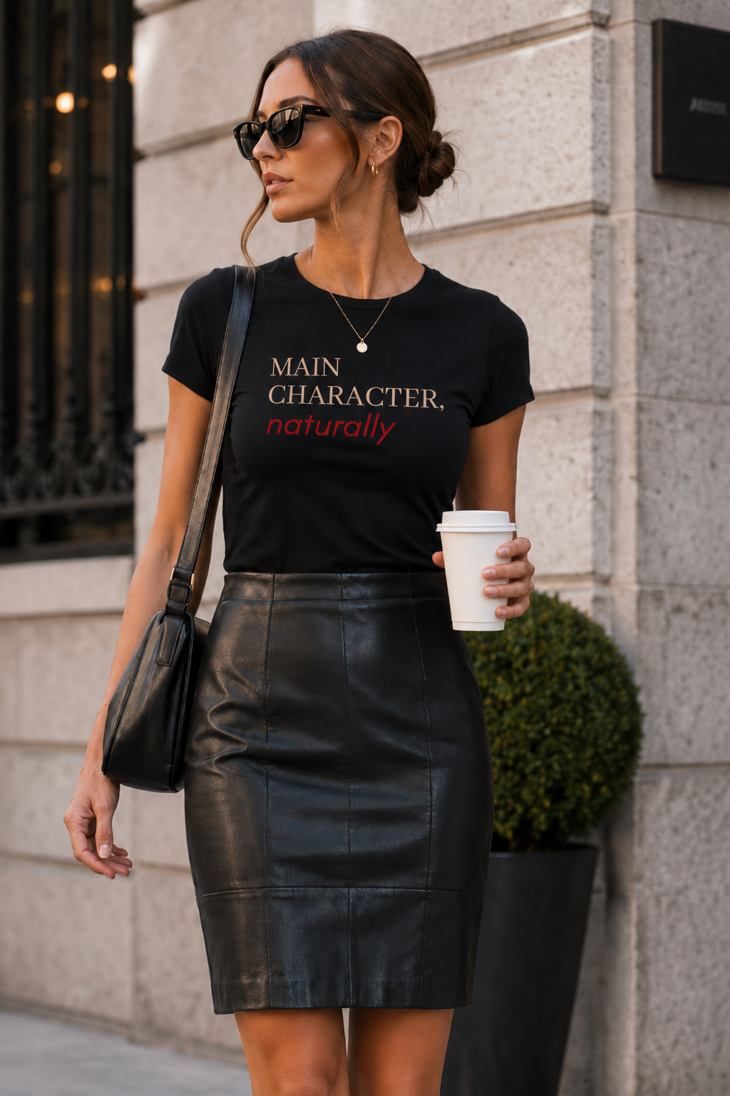 Main Character, Naturally — Women's Graphic T-Shirt