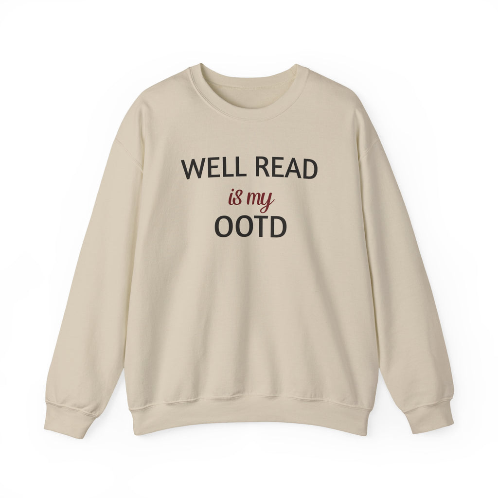 Well Read is My OOTD — Graphic Crewneck Sweatshirt